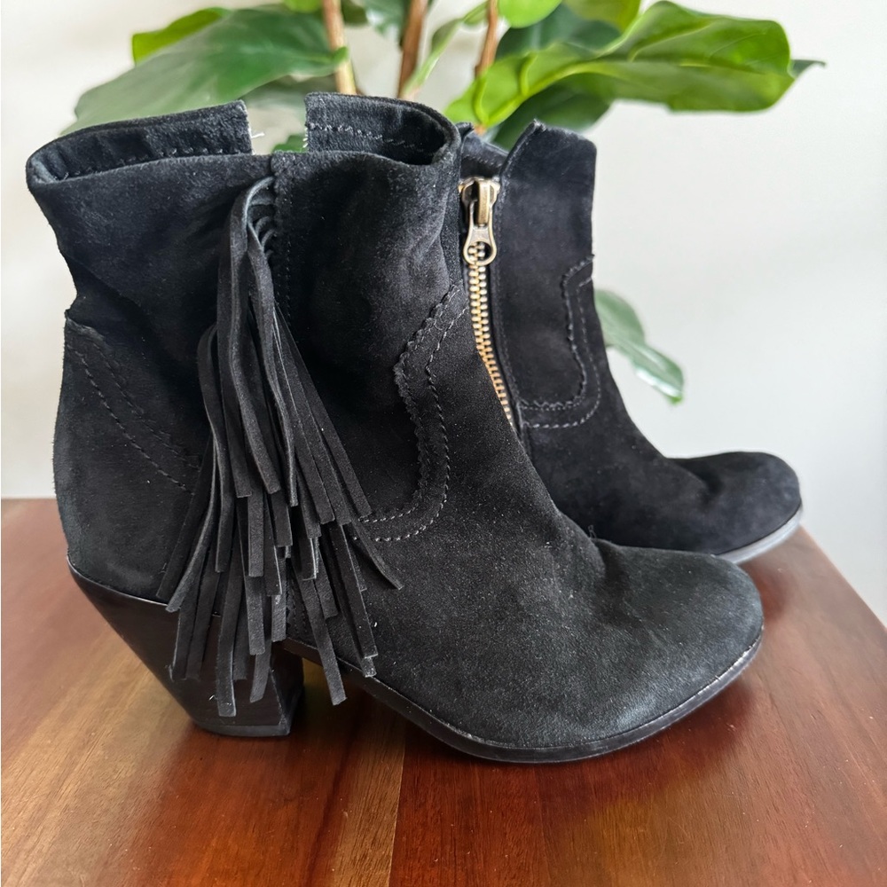 Sam Edelman fringe boots